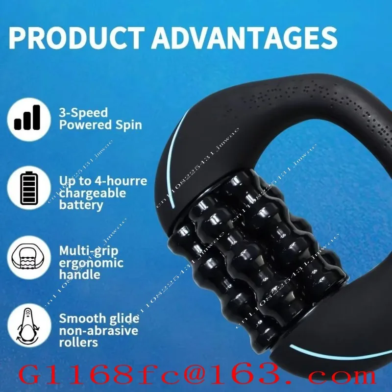 Mini Rolling Tap Relaxer Wireless Charging Deep Tissue Muscle Relaxer