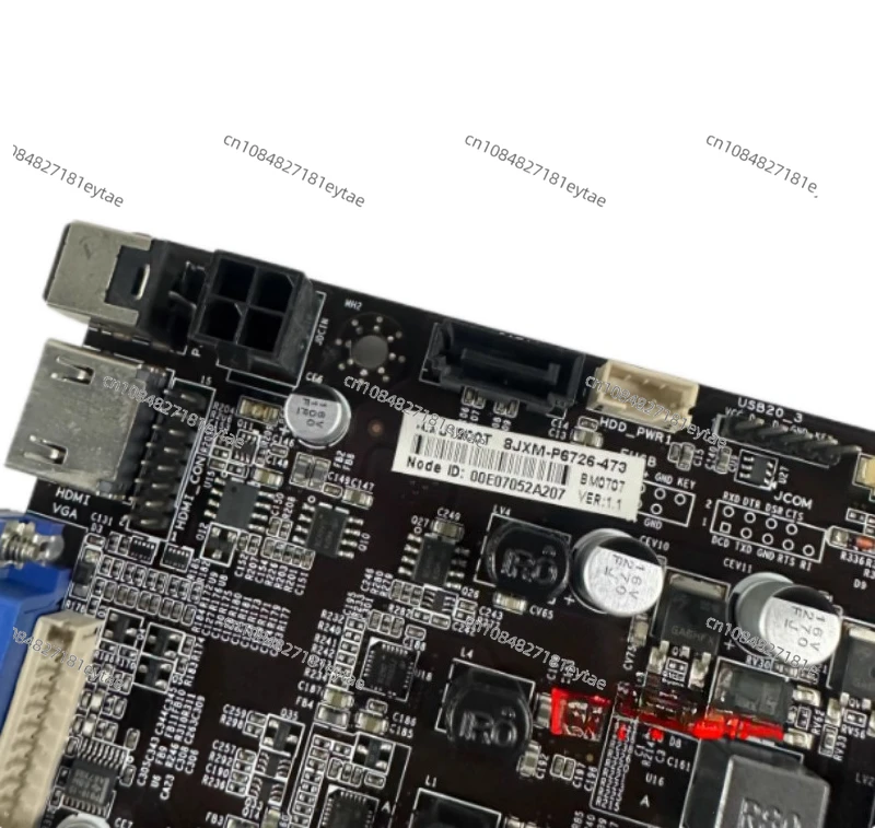 for J1900T integrated industrial control ultra-thin main board supports MSATA/12V DDR3 with USB 3.0 disassembly
