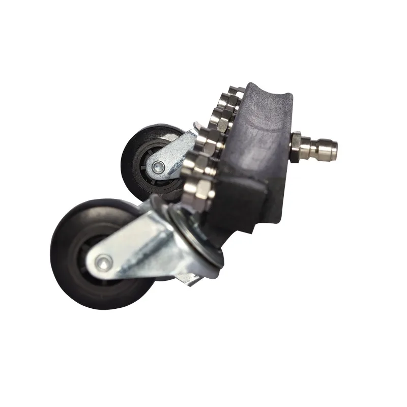 High pressure car chassis cleaner pavement washer flush bottom cleaner car launching broom