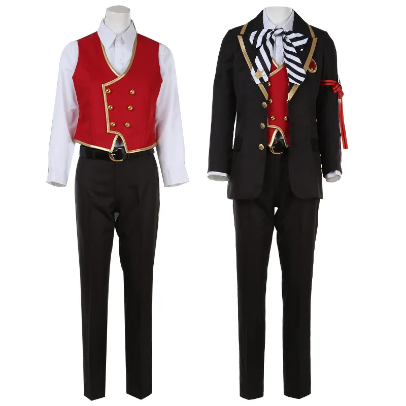 

Twisted Wonderland Alice Cosplay Riddle/Trey/Deuce/Cater/Ace Costumes