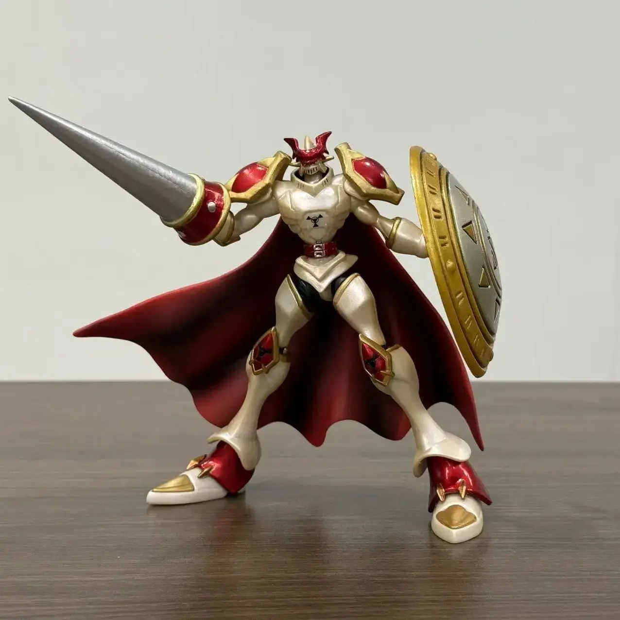 17cm Digimon anime Figure Omegamon Figure Dukemon Figure Digimon Tactics Ogre Statue Model Collection Kid Toys Birthday Gifts