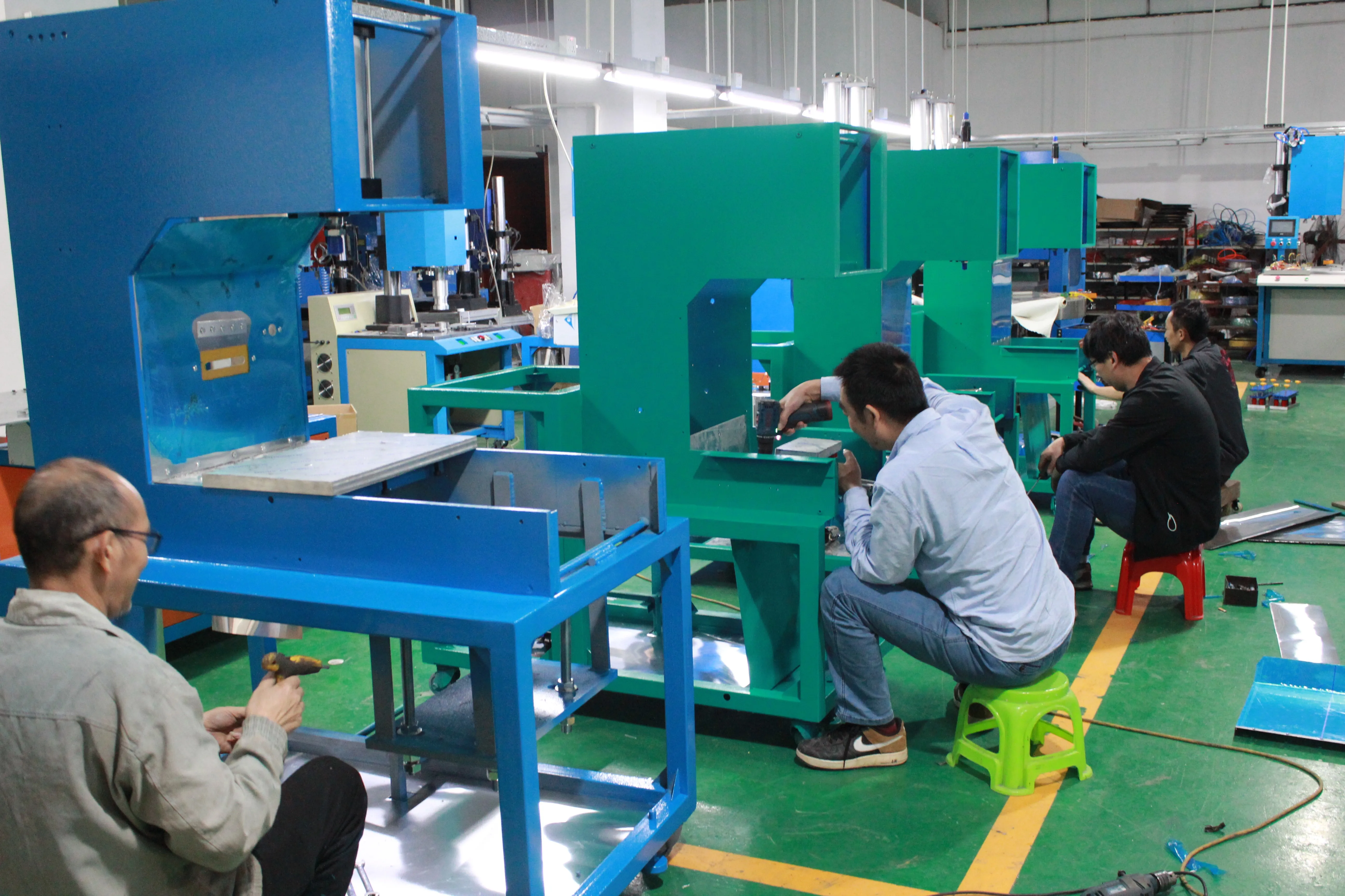 New 10000W & 12000W Disc Hot Press Machine 220V Voltage