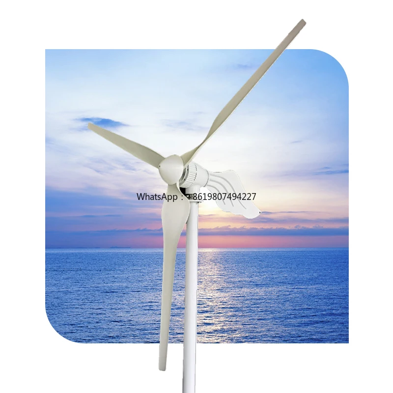 

Small Wind Energy Power Plant Generator Turbine 500W1KW 2KW 3KW Vertical Wind Turbine