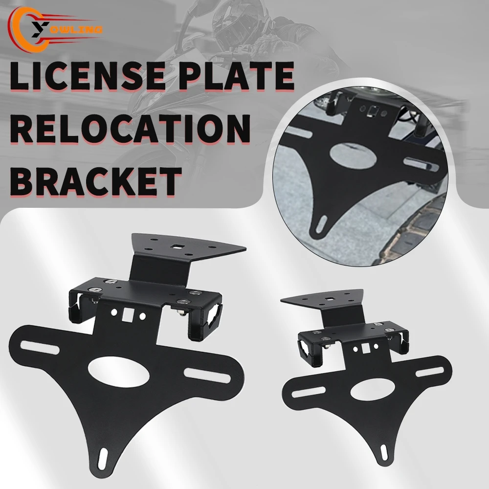 

Motorcycle For KOVE 450RR 450 RR 2024 2025 2026 Accessories License Plate Holder Bracket Rear Tail Tidy Fender Eliminator Kit