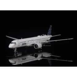 Diecast GeminiJets GJPOE2198 Porter E195-E2 C-GKQL 1:400 Scale Finished Simulation Collection Aeroplane Model Gift Toy