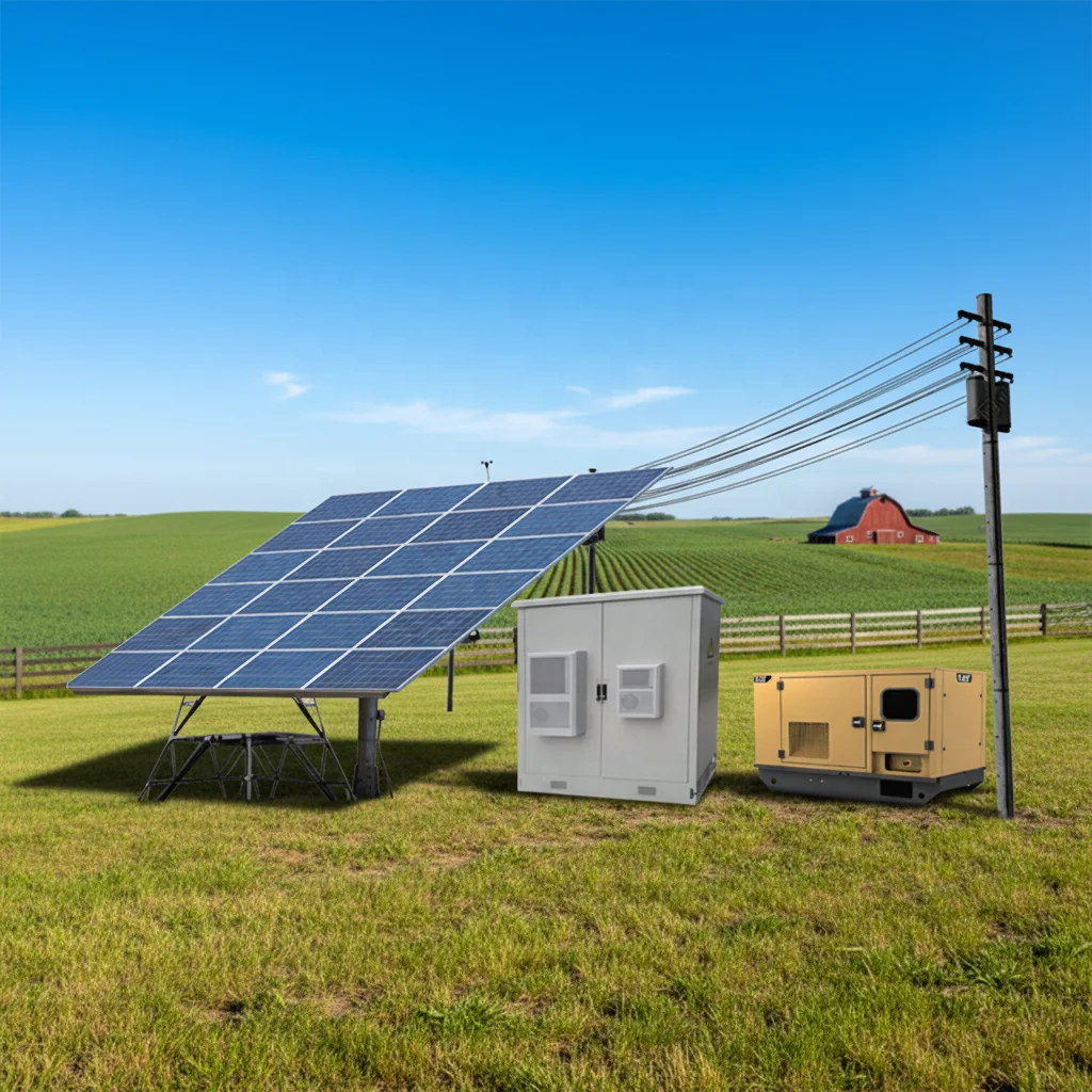 Solar & Grid Hybrid Solution for Telecom SP Series