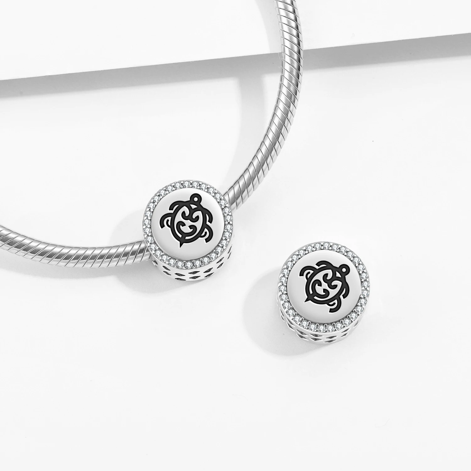 

Maori Koru Honu 925 Sterling Silver Charm Bead DIY Charm Fits Original Bracelet Jewelry Gift