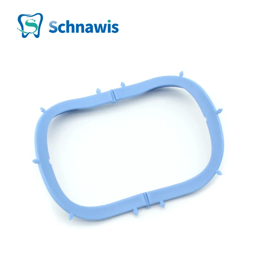 1 Pcs Dental Foldable Frame Plastic Rubber Dam Sheets Bracket for Dental Operation 134℃ Oral Barrier Dentist Tools Accessories