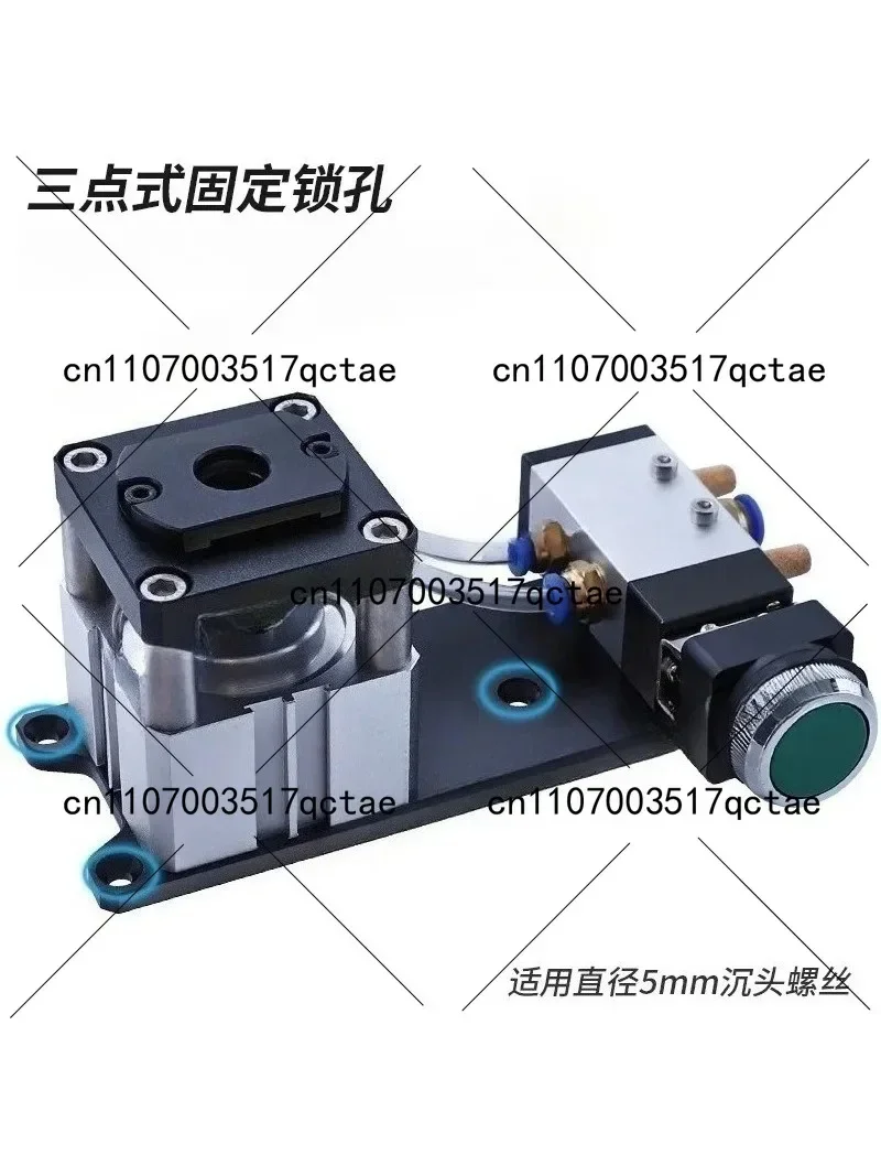 Pneumatic Edge Banding Punch Machine 3-in-1 round Hole Woodworking Tool for Furniture Making And Joinery