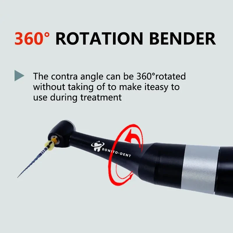 Tandheelkundige Endo Motor Draadloze LED 16:1 Contra Hoek Met Reductiekop Lage Snelheid Handstuk Tandheelkunde Endodoncia Behandeling