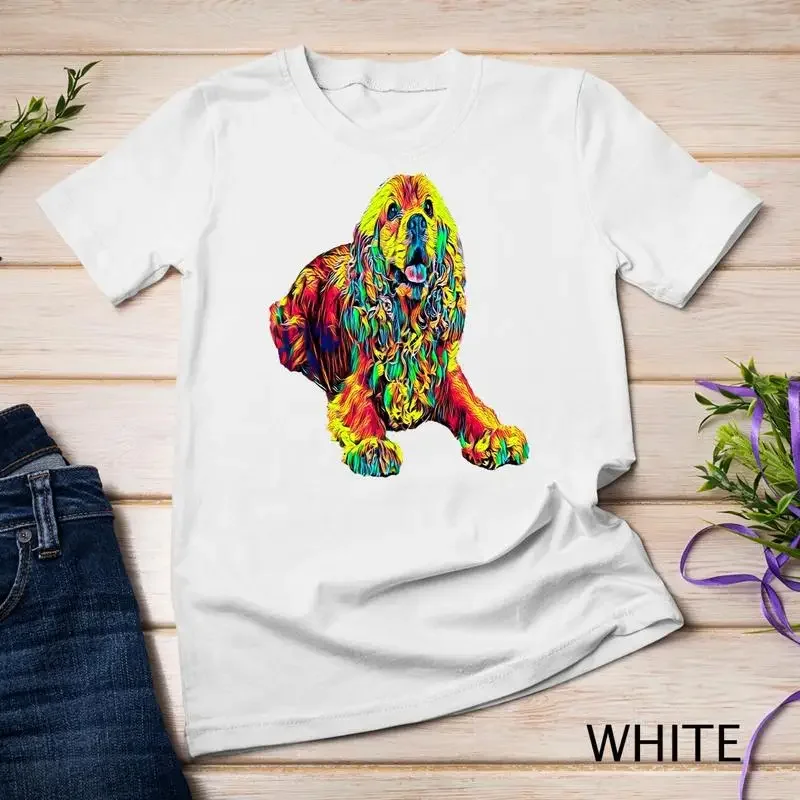 American Cocker Spaniel Dog Unisex T shirt