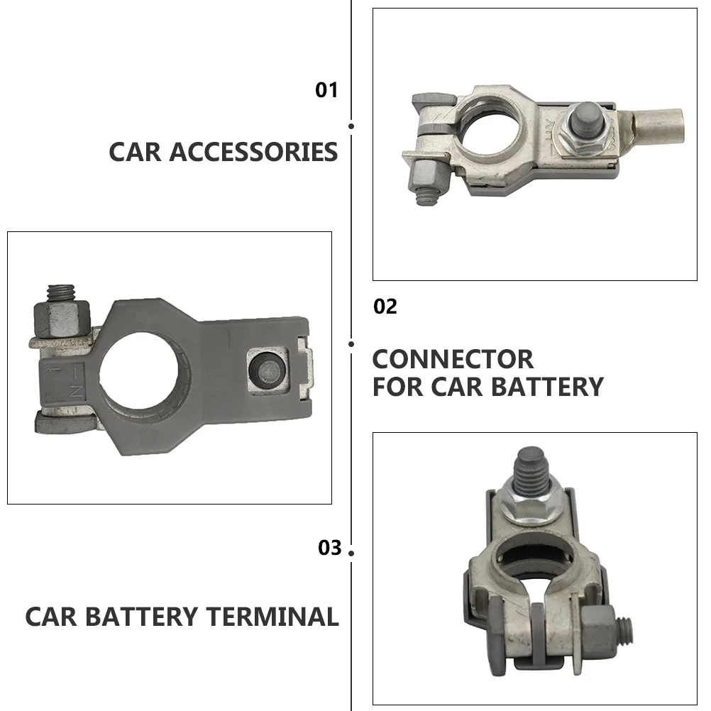 Terminal de carro de cobre estanhado, porca m8 de alta condutividade, base isolada de 15-17mm, conector automático de grau profissional