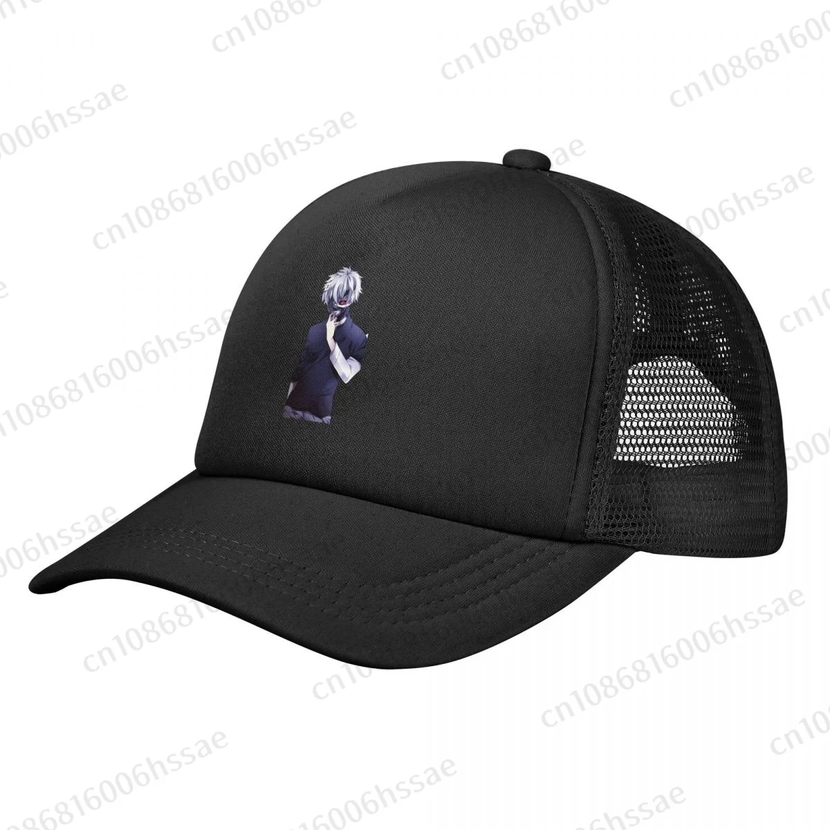 Anime Ken Kaneki Tokyo Ghoul Baseball Cap Women Men Classic Hiking Hat Sport Breathable Golf Hats