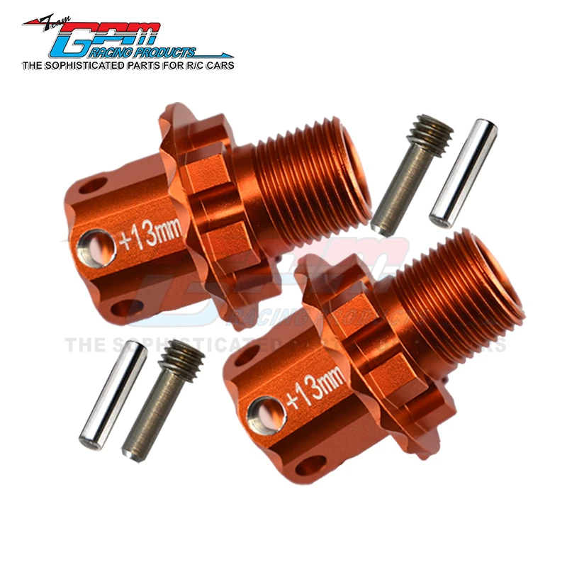 8654 GPM أجزاء المعادن الموسعة 13 مللي متر عرافة محول 17 مللي متر 8654 ل 4WD 95076-4 1/8 RC سيارة شاحنة كبيرة التحديثية اكسسوارات