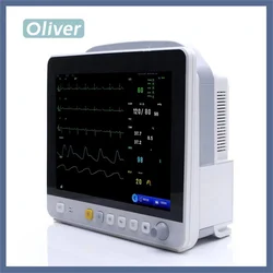 Patient Montor Veterinary  Monitor 12 inch 15 inch screen 5 parameter optional for capnograph ETCO2 IBP Montior capnograph