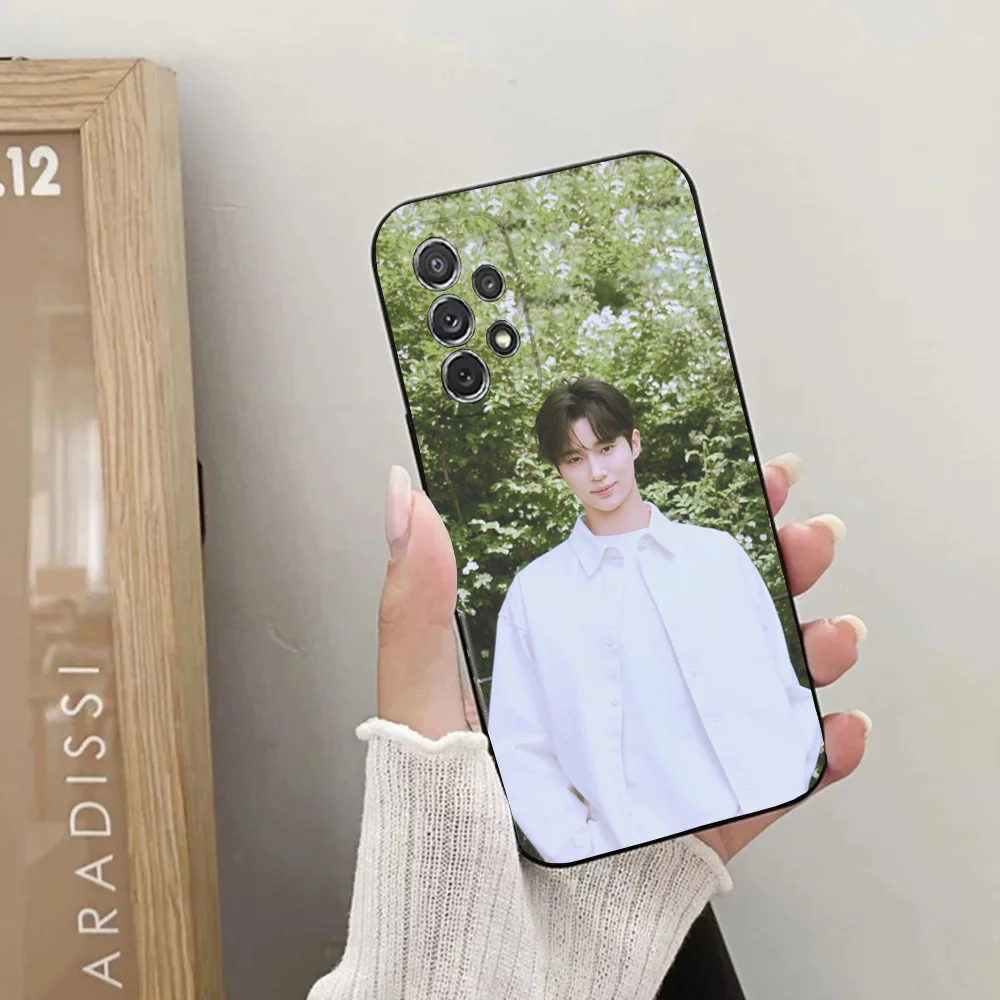 Phone Case For Samsung Galaxy A20,A21s,A22,A31,A32,A52,A53,A72,73,A80,A91Soft Byeon Wooseok Black Cover