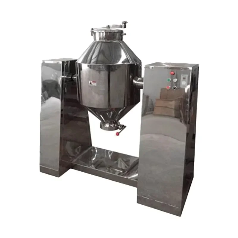 【Best-selling】Double Cone Powder Uniformity Flour Mixing Machine Model W Double Cone Mixer Cone Mixer for Spice Powder