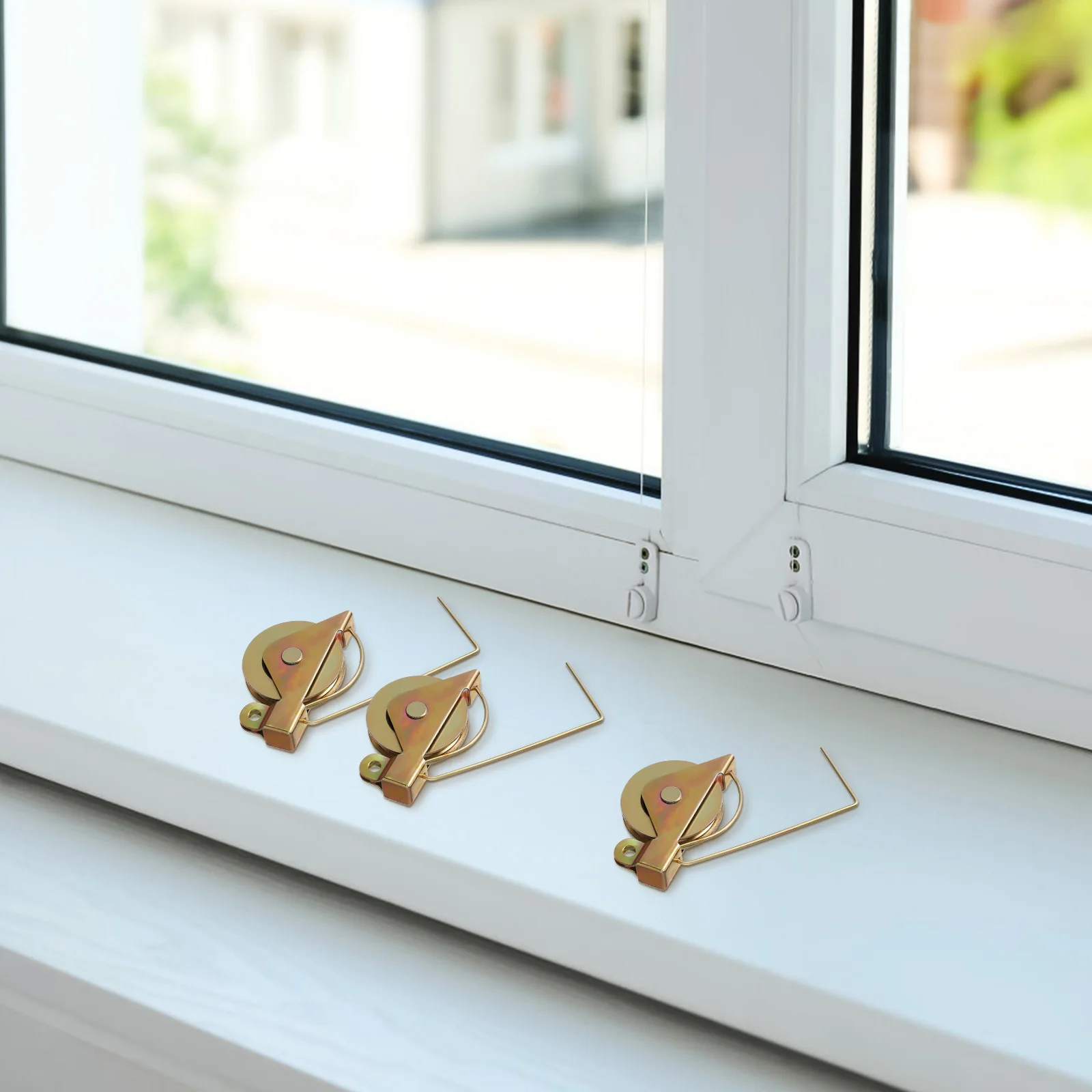 

Metal Sliding Door Window Pulley 4pcs Roller Wheels for Screen Door Replacement Home Hardware Repair Accessories