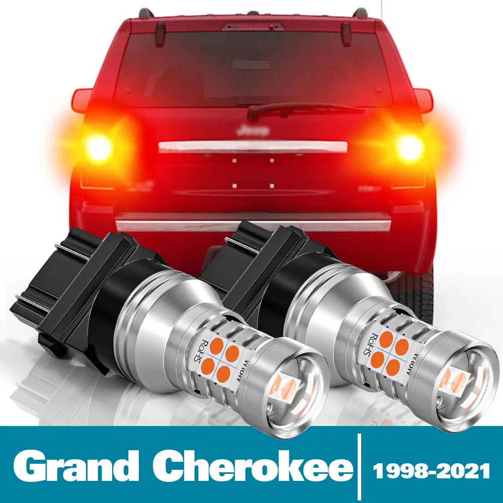 

2pcs LED Brake Light For Jeep Grand Cherokee mk2 mk3 mk4 WJ WG WH WK Accessories 1998-2021 2014 2015 2016 2017 2018 2019 2020