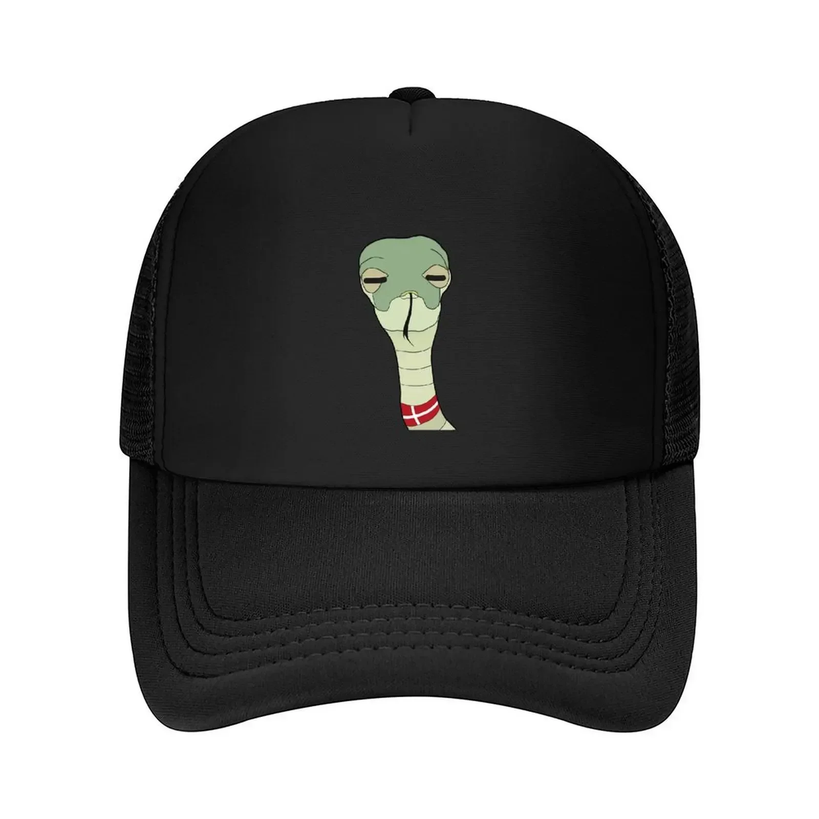 New Denmark Pride Baked Snake Flag - Funny Danish Nation Baseball Cap fashionable Hood sun hat Mens Caps Women's