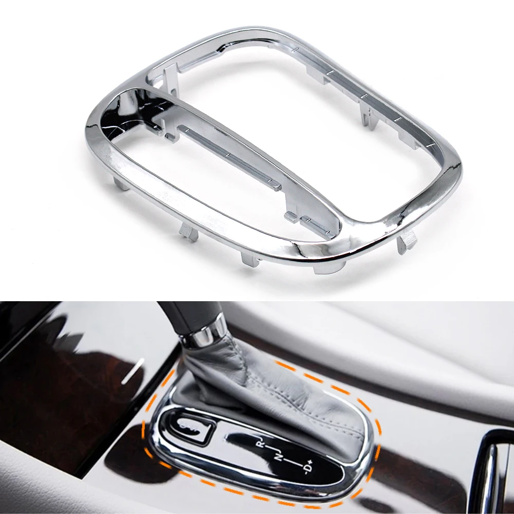 Center Shifter Trim Cover Bezel Shift Gear Cover Panel Trim Frame For Mercedes Benz C Class W203 2001-2004 CLK W209 2032671988