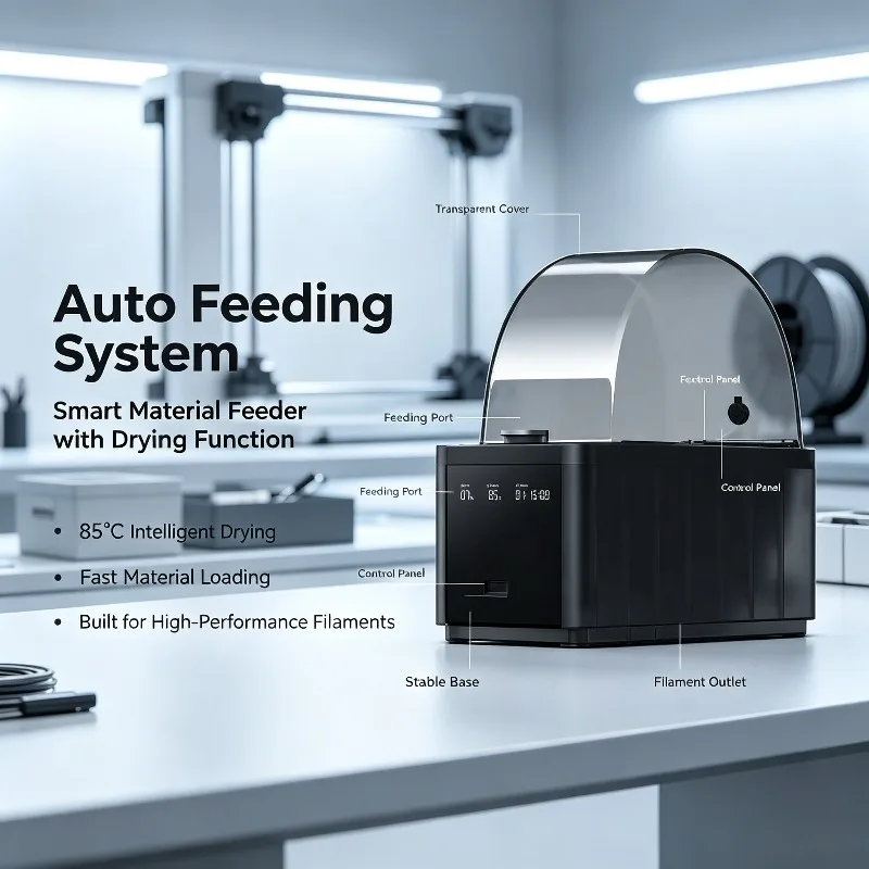 Intelligent Automatic Filament Feeding System For Household 3D Printer Smart Material Supply Auxiliary Printing Upgrade