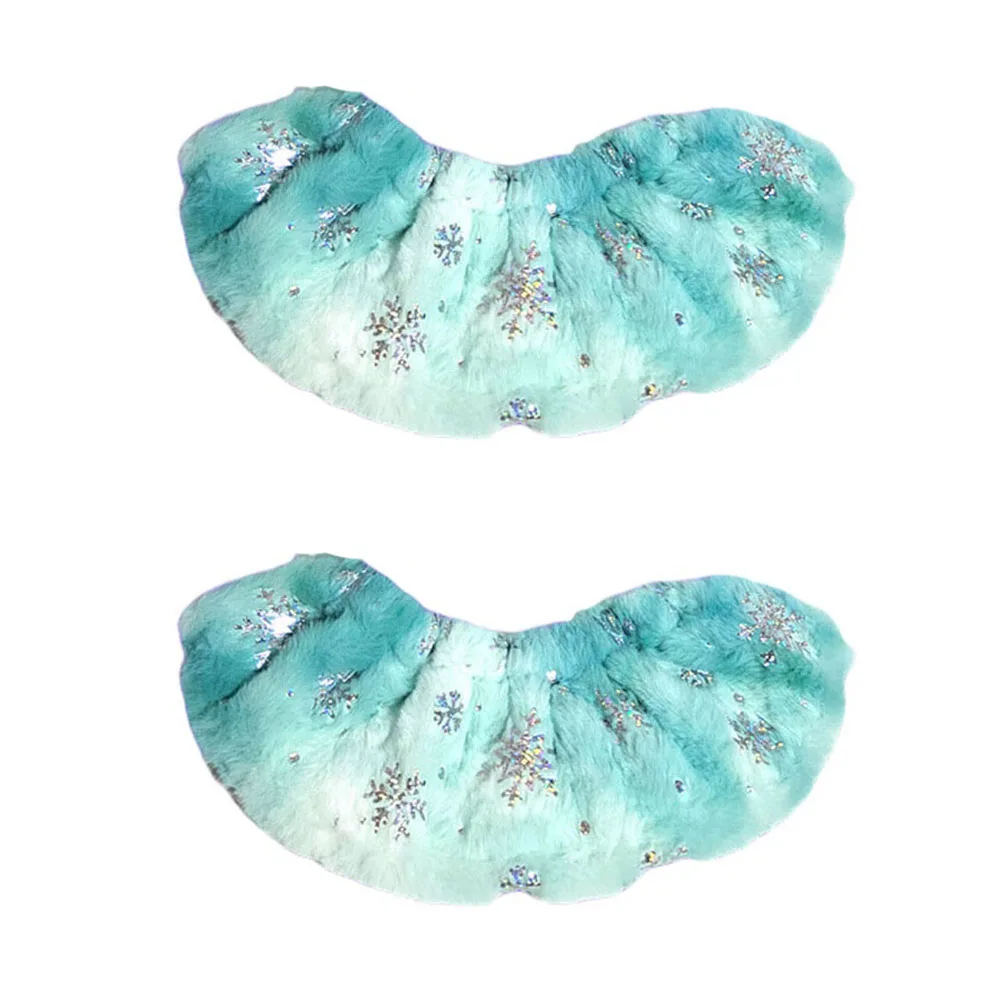 

1 пара впитывающих чехлов для лезвий хоккейных коньков, мягкие защитные чехлы, подходящие для ежедневного хранения и переноски.