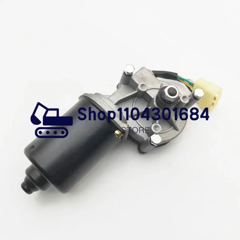 

21N6-00240 21N6-01280 21N6-01281 24V Wiper Motor for Hyundai R220-7 R210LC-7 R250LC-7 R290LC-7 R140W7 R110-7 Excavator Parts