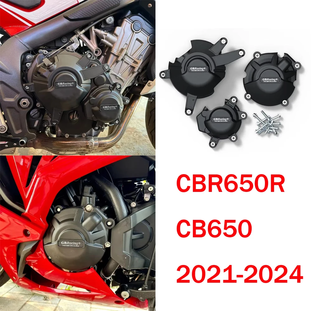 

Motorcycle engine insulation and anti drop protection cover For Honda CB650R CBR650R Engine Cover Protection 2021-2024
