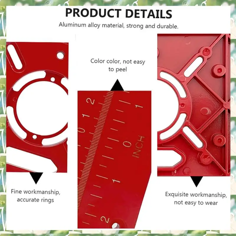 FIZP Router Table Insert Plate Woodworking Bench Table Saw For Multifunct Wood Plate Machine Engraving Tool Flip Board Easy Inst