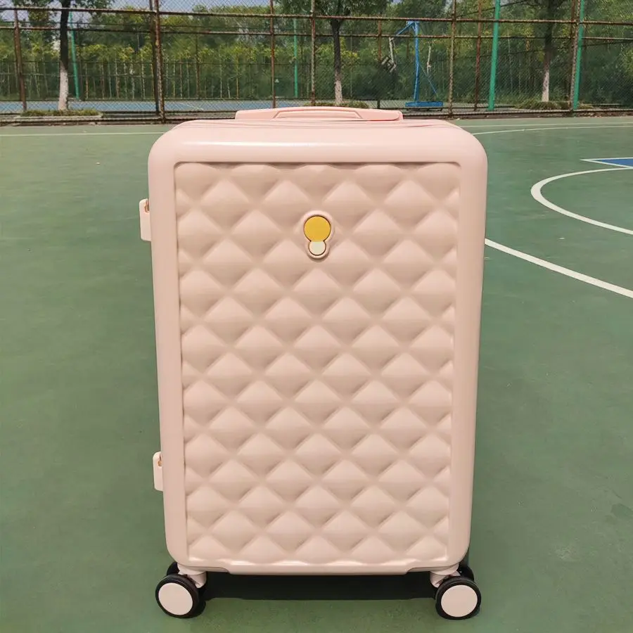 Durable Suitcase Women Rolling Luggage New Carry-on Suitcase Password Boarding Trolley Case Men Lightweight Suitcase Sets