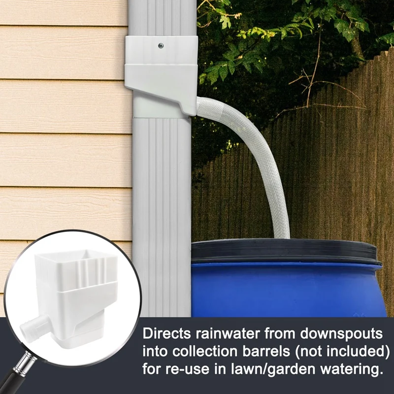 Rainwater sbírání downspout diverter rainwater sbírání systém ráhno okapové drén