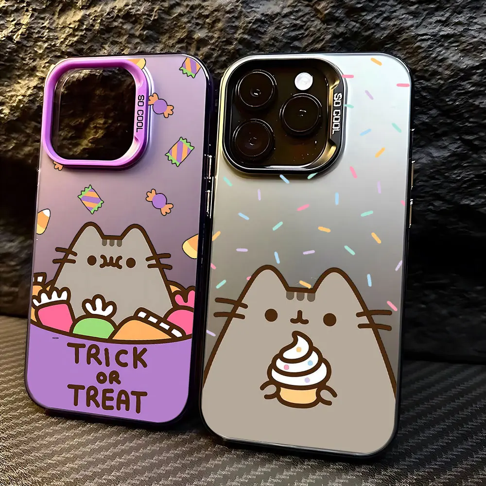 Cartoon P-Pusheens Cat Phone Case for Infinix Hot 8 9 10 12 20 30i Play Smart 5 6 7 8 Plus Spark 20 10 Pro Shockproof Back Cover