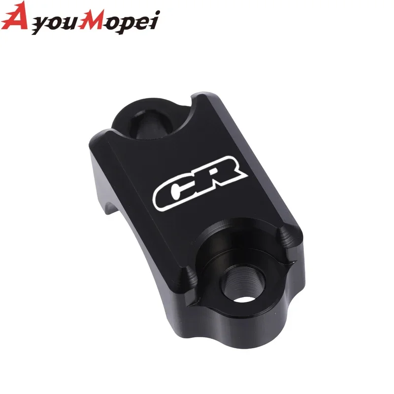 For HONDA CR80R CR85R CR125R CR250R CR500R Front Brake Master Cylinder Clamp Cover CR 500 250 125 85 80 R Motorcycle Bar Clamp