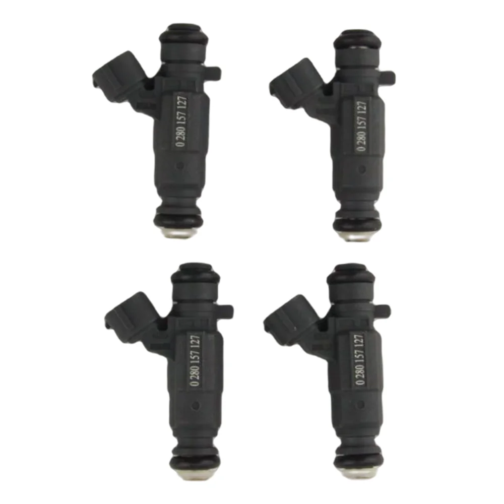 4Pcs Fuel Injector For Peugeot 208 Citroen C1 C3 C4 DS3 1.0L 1.2L 0280157127 9676017480