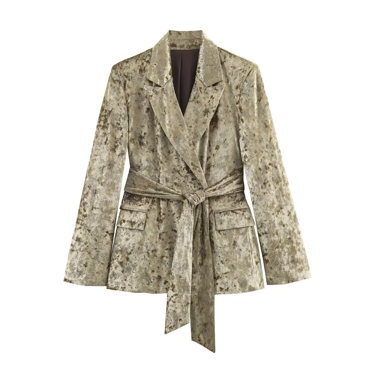 2025 autumn and winter new temperament commuting old money style professional suit jacket and pants two-piece suit