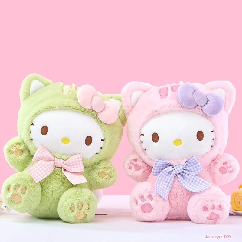 20cm Authentic Sanrio Hellokitty Plush Toys Stuffed Animals Soothing Toys Graduation Christmas Birthday New Year Gifts