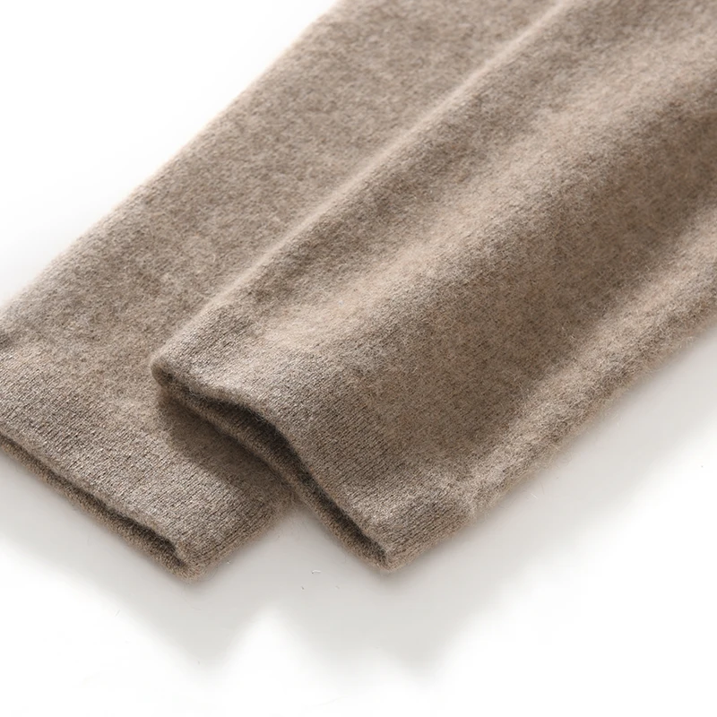 캐시미어 레그 워머 남녀공용 신축성 있는 무릎 높이 레그 슬리브 사계절 착용 가능 편안함과 스타일 (1쌍)