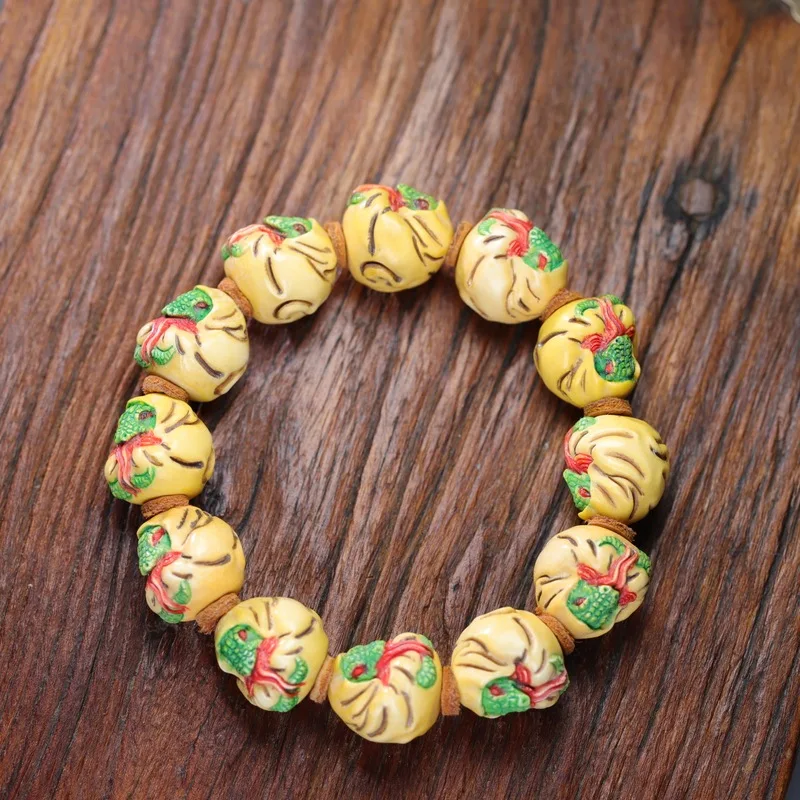 Natural snake DIY antler bracelet handheld