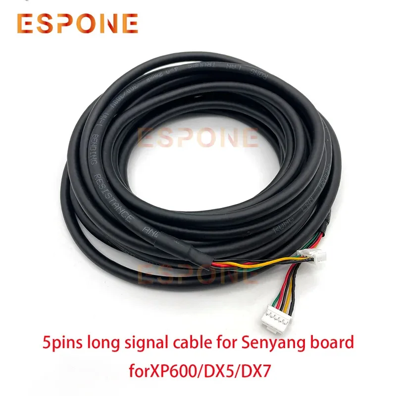 ESPONE 5-контактный длинный сигнальный кабель для платы Senyang для Epson XP600/DX5/DX7, экосольвентный принтер, машина разных размеров