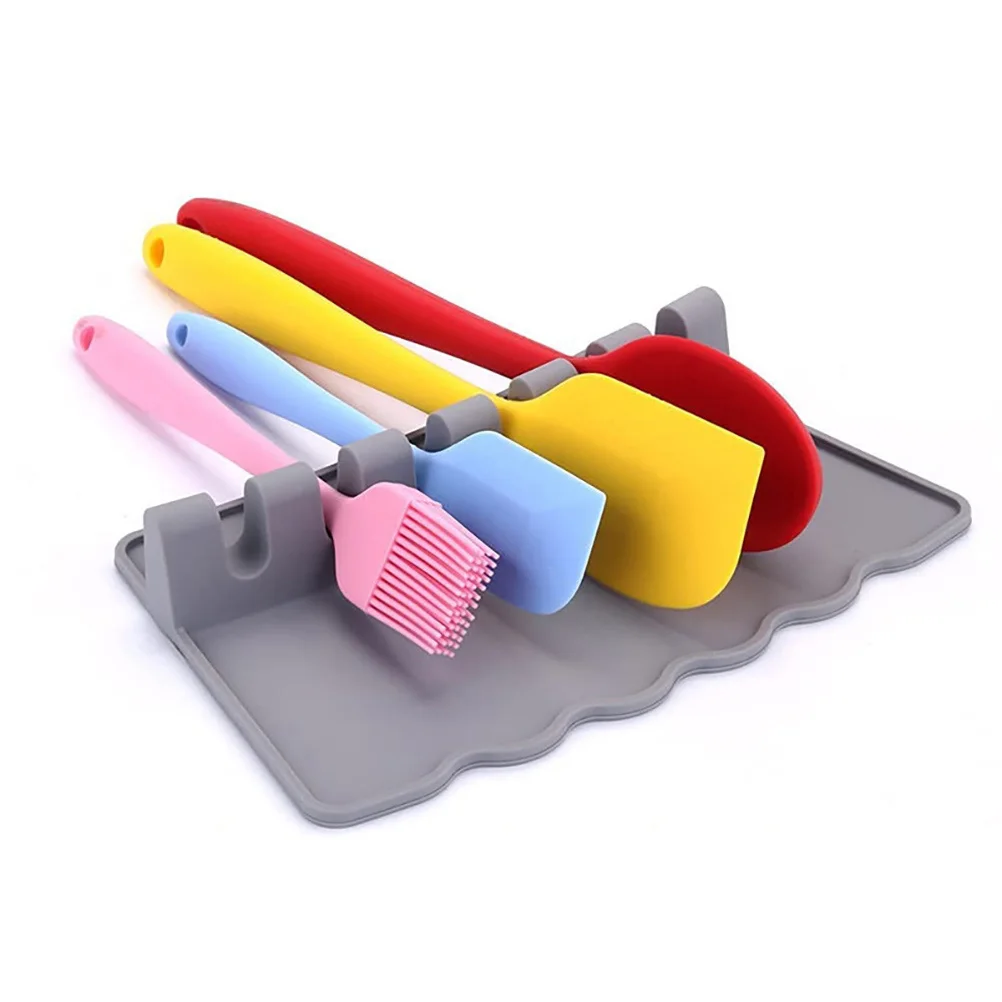 

Silicone Spoon Utensil Holder Holder Kitchen Storage Kitchen ganizing Rack Rack ganizer Spoon Shelf Gadgets Accessories