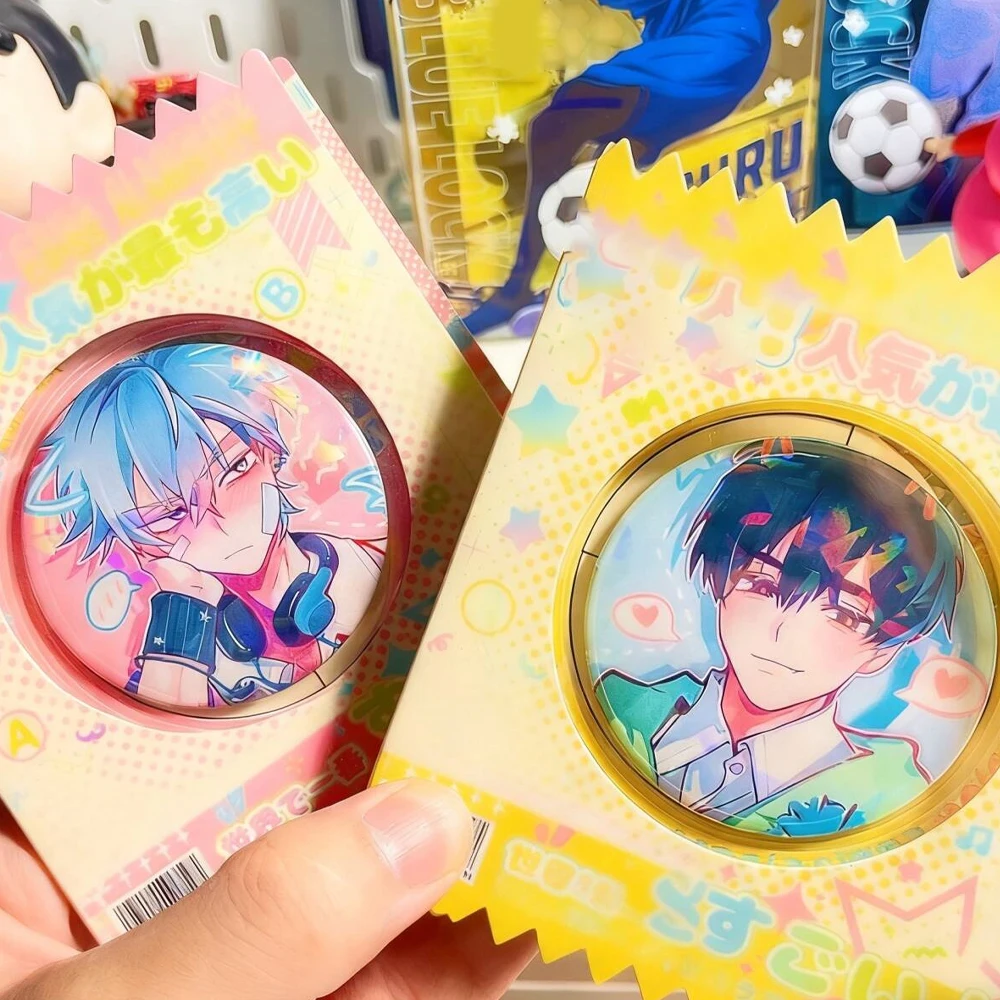 Anime Alien Stage Ivan Till Cospaly Badge Round Pins Unisex Collectable Brooches Bag Decoration Props