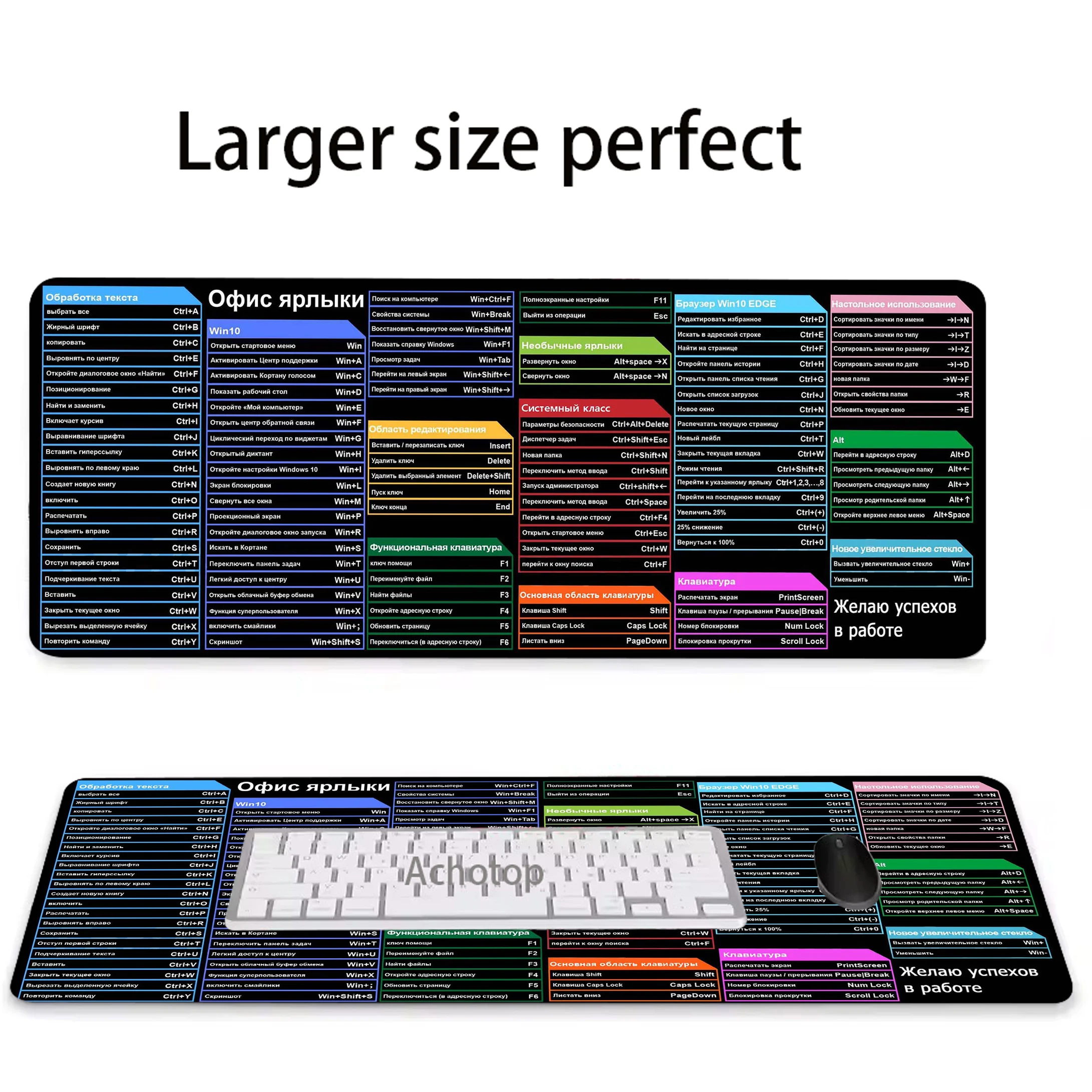 

Russian Gamer Mouse Pad Large Mousepad Rubber XXL Non-slip Mouse Mat Gaming Accessories Notebook Office Keyboard Pads 900x400mm