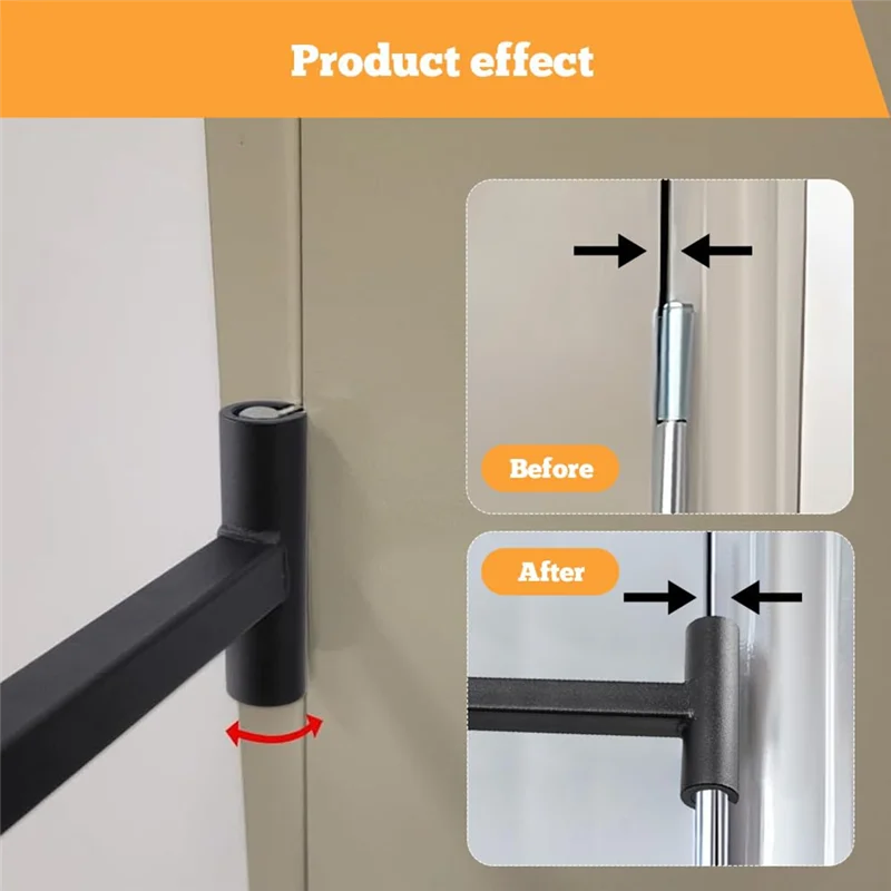 

A78Z-Hinge Adjusting Wrench,Door Hinge Adjustment Tool,Heavy Weight .134 And .180 Gauge Commercial Door Door Hinge Wrench