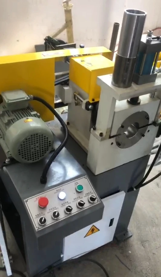 EF/AC-80 Chamfering Machine for Pipe Featuring Gear and Bearing Core Components