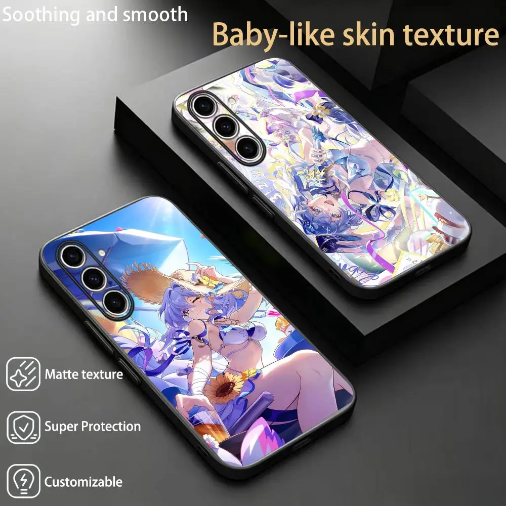 Design Anime Robin Pattern  Phone Case For Samsung Galaxy S26 S25 S24 S23 S22 S21 Plus Ultra Fold A Soft Black
