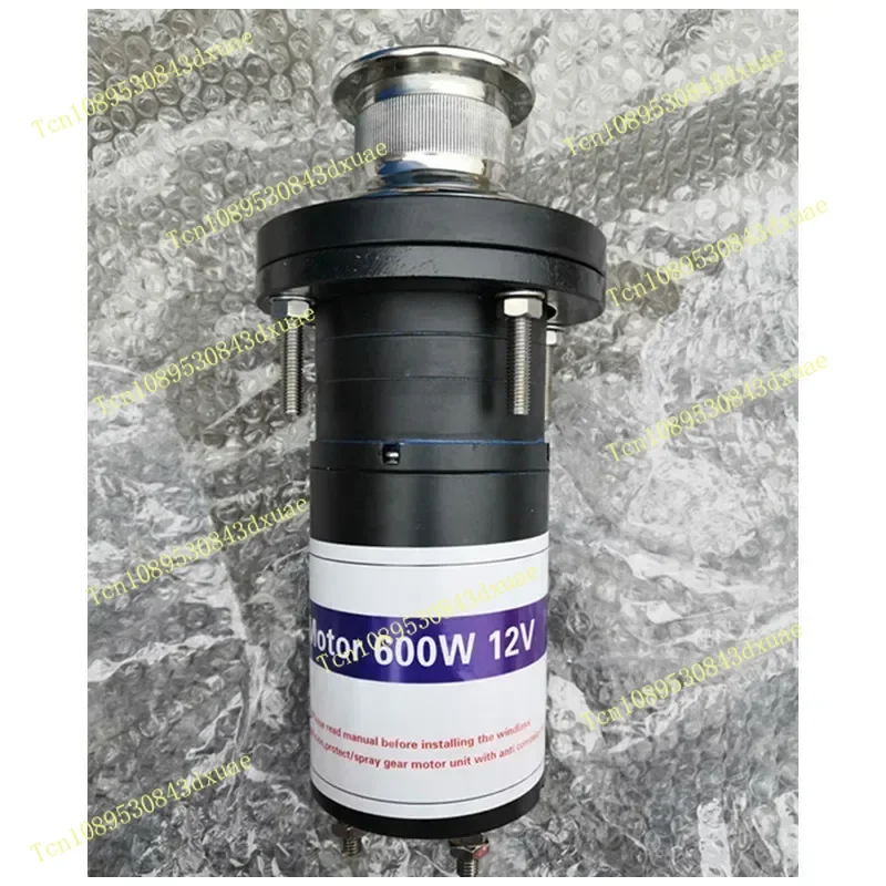 Vertical Capstan Winch 12V/24V 800W  Steel Capstan