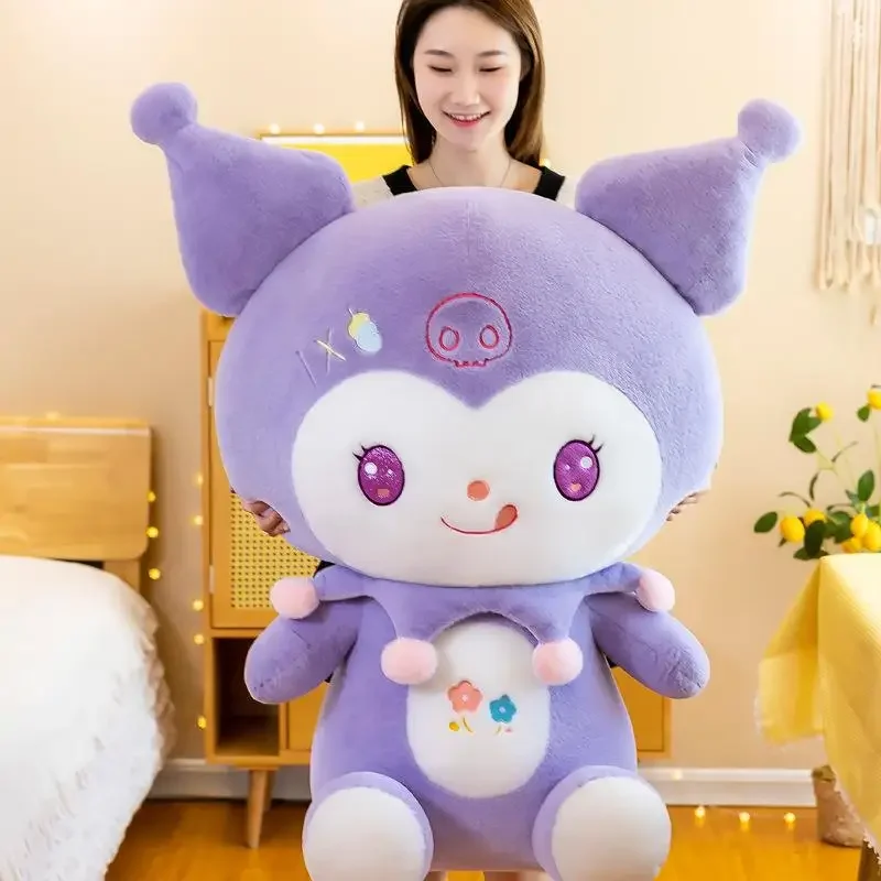 New Kuromi Plushies Dolls Cute Plush Toys Gifts for Girls and Children Sleep Pillow Large Dolls Gifts for Kids