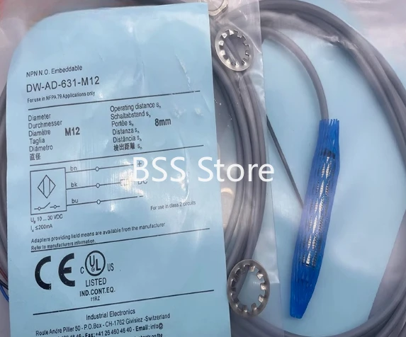 

DW-AD-631-M12 DW-AD-633-M12 DW-AS-631-M12 DW-AS-633-M12 Индуктивный датчик приближения