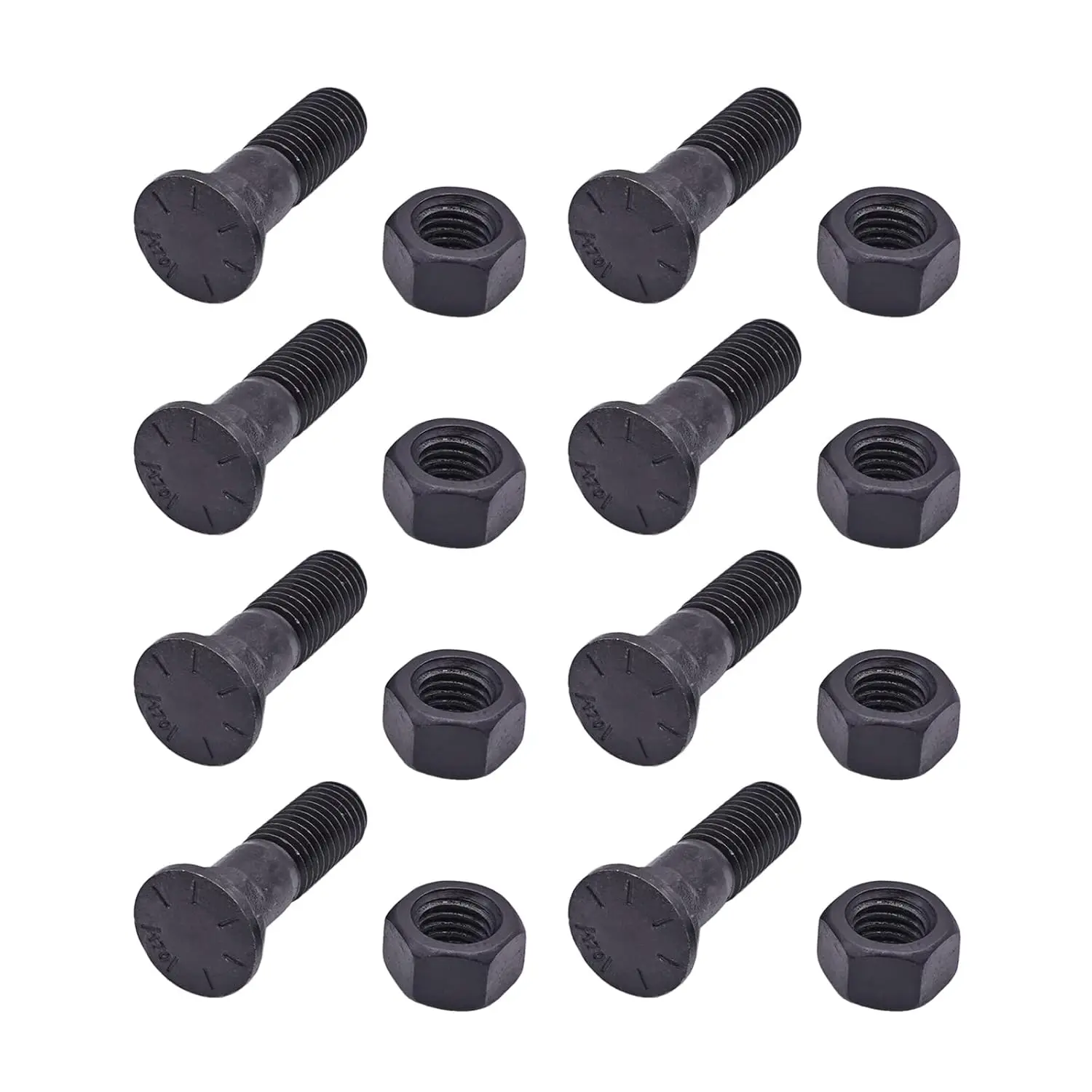 

8 шт., 5/8 дюйма, болты с режущей кромкой, лезвия из легированной стали, болты с режущей кромкой для снегоочистителя, крепление для трактора, строительная техника